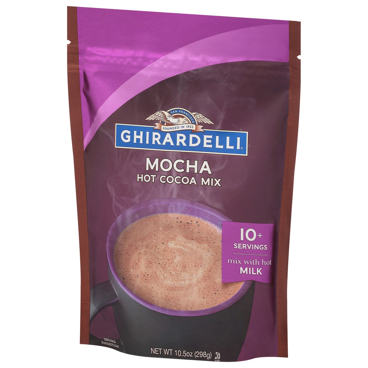 slide 7 of 9, Ghirardelli Mocha Hot Cocoa Mix - 10.5 oz, 10.5 oz