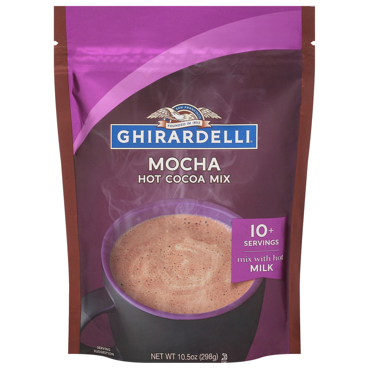 slide 1 of 9, Ghirardelli Mocha Hot Cocoa Mix - 10.5 oz, 10.5 oz