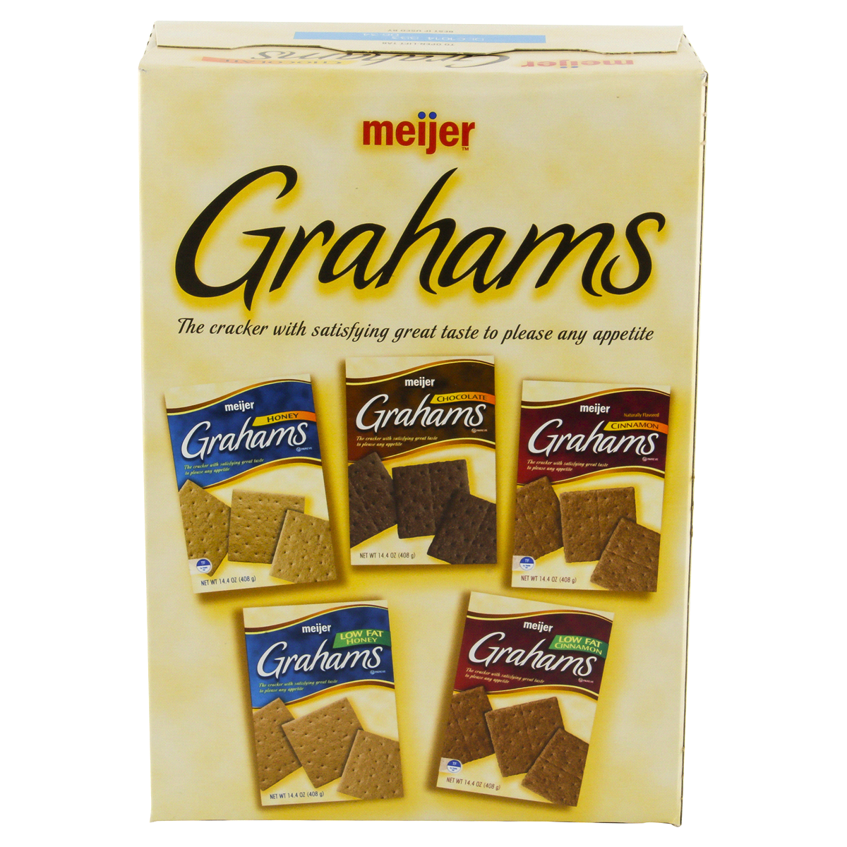 Meijer Chocolate Graham Crackers 14.4 Oz 