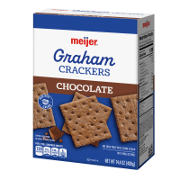 slide 8 of 29, Meijer Chocolate Graham Crackers, 14.4 oz