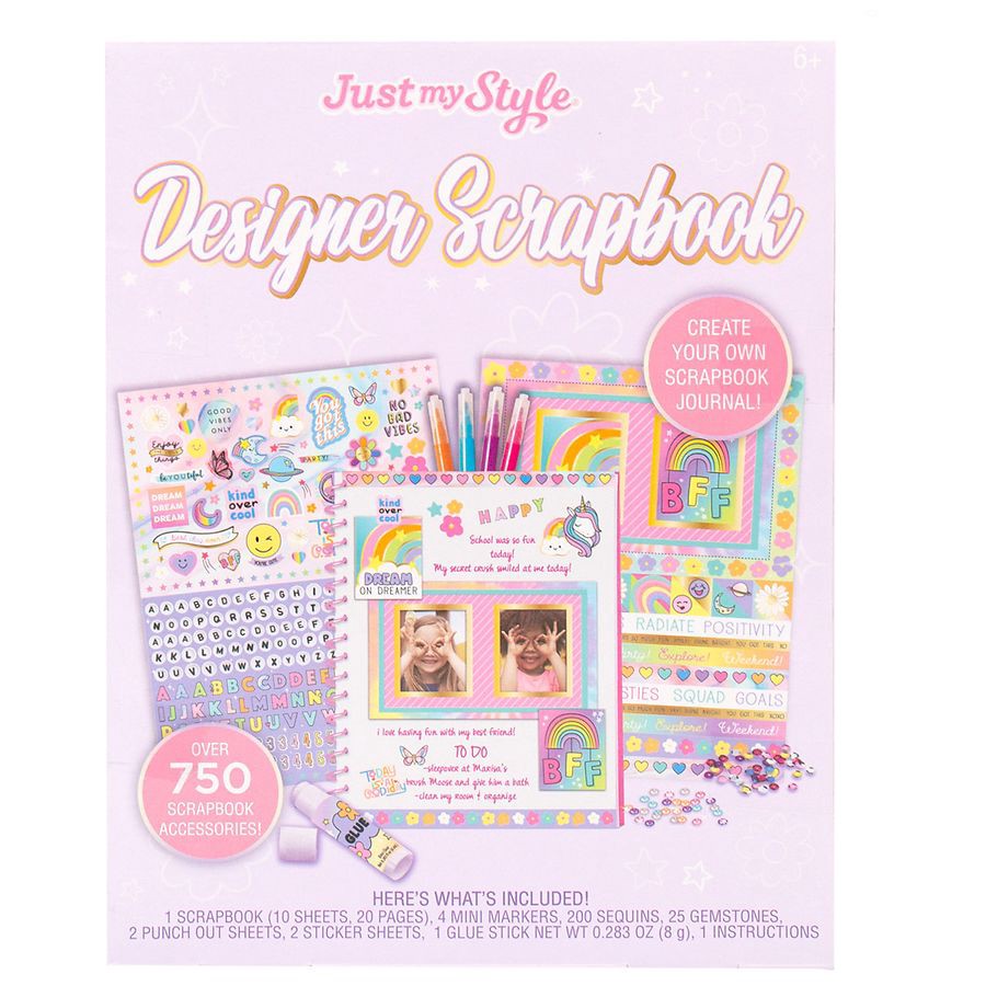 slide 3 of 5, Just My Style Designer Scrapbook, 1 ct