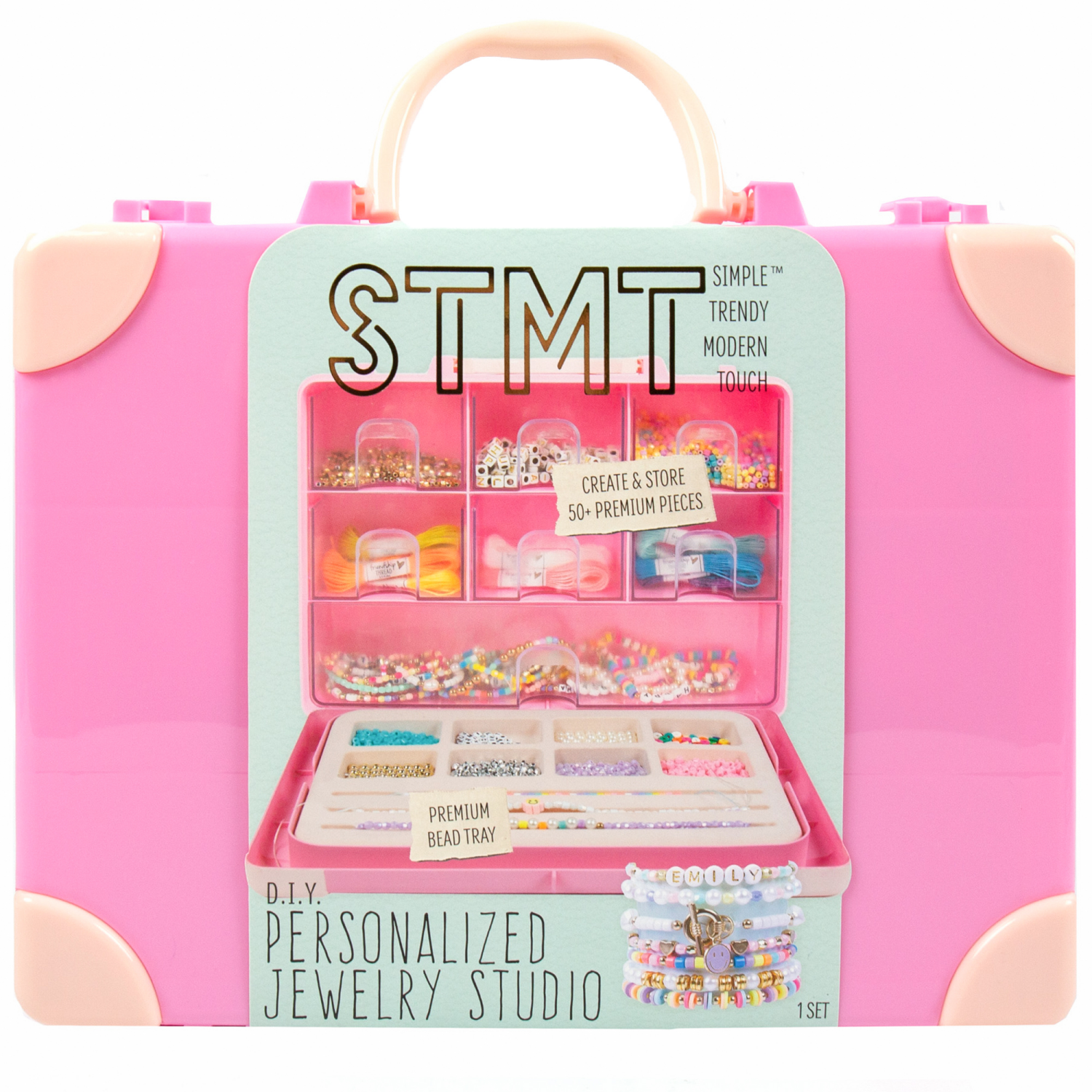 slide 1 of 3, STMT Luggage Jewelry Case, 1 ct