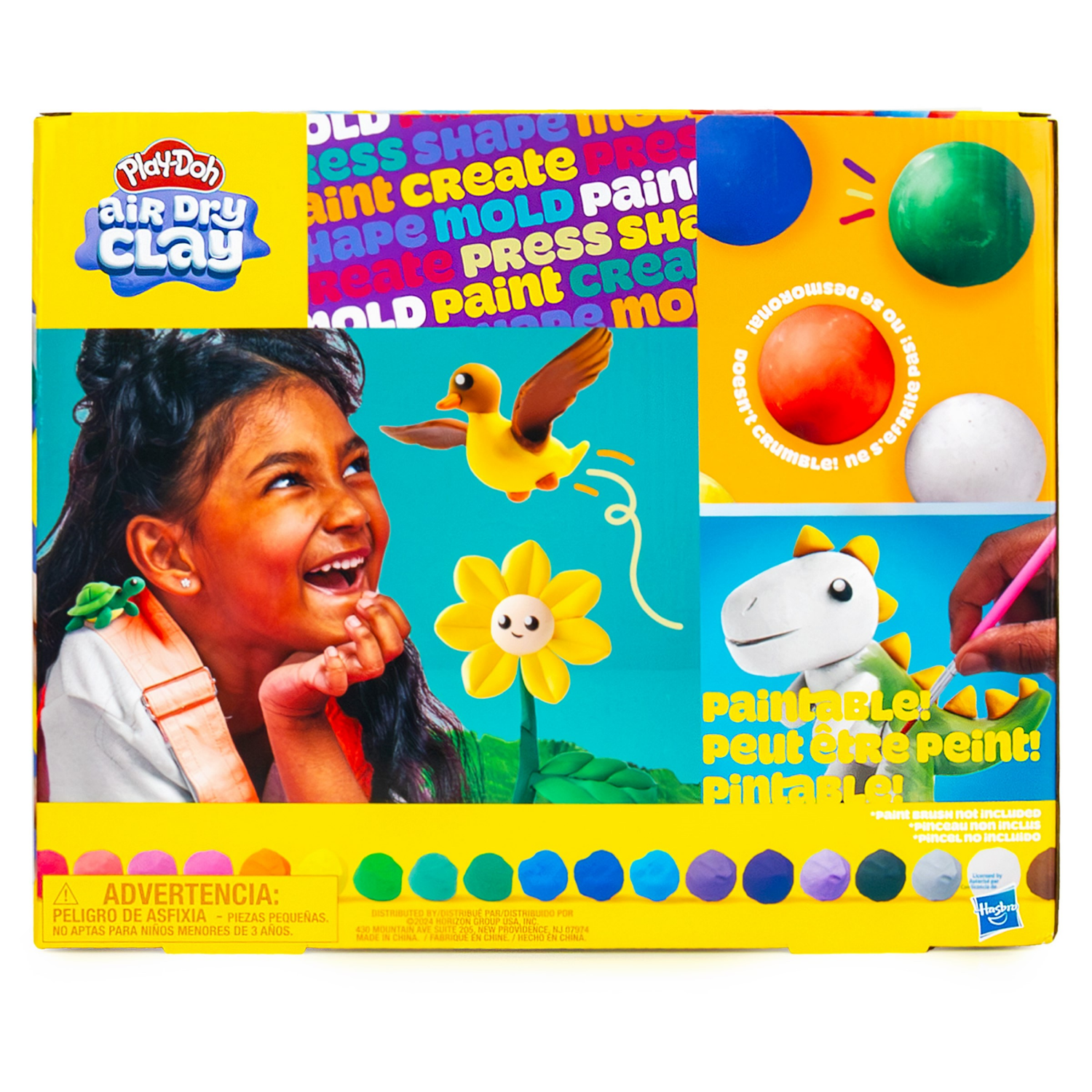 slide 2 of 3, Horizon Organic PlayDoh Air Dry Clay Scented Variety Kit, 1 ct