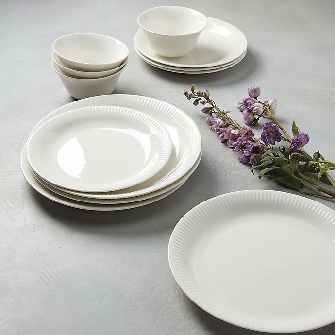 slide 2 of 2, Lenox Profile Pasta Bowls - White, 4 ct