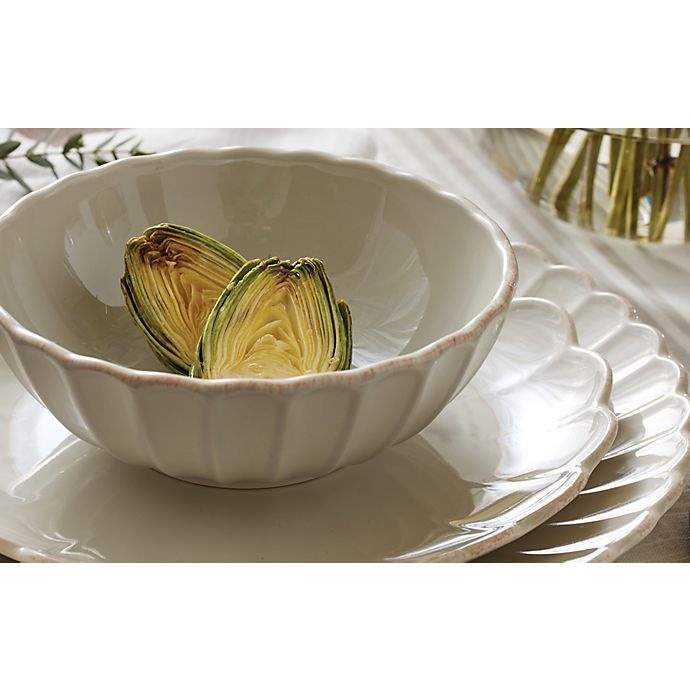 slide 2 of 13, Lenox French Perle Scallop Dinnerware Set - White, 12 ct