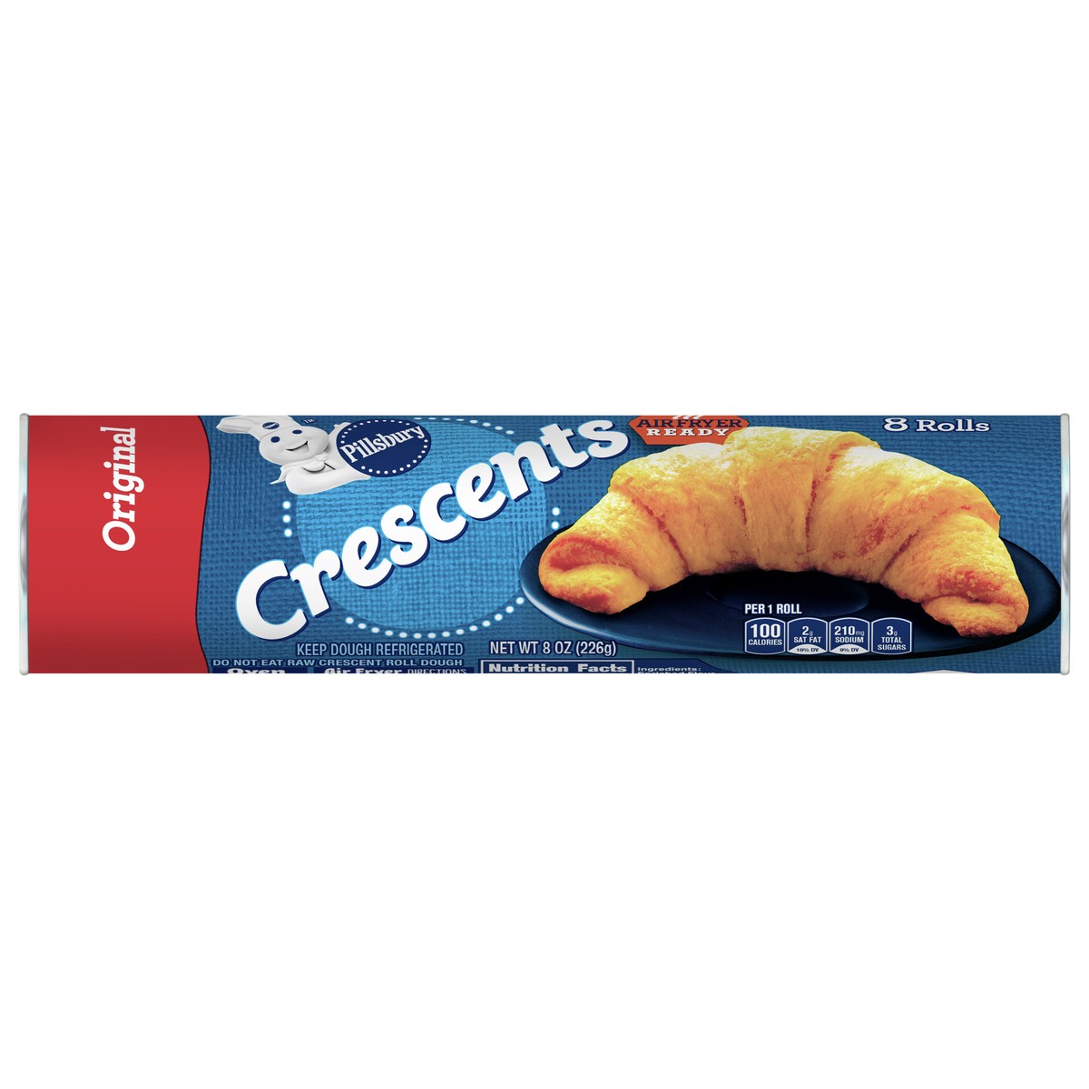 slide 1 of 9, Pillsbury Original Crescent Rolls, 8 ct., 8 oz., 