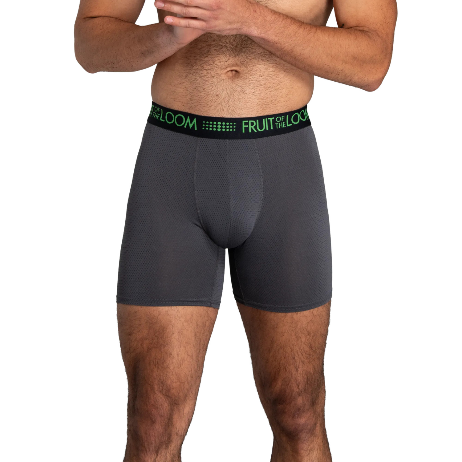 slide 2 of 4, Fruit of the Loom 3 Pack Breathable Micro-Mesh Boxer Briefs - Size XXL, 3 ct