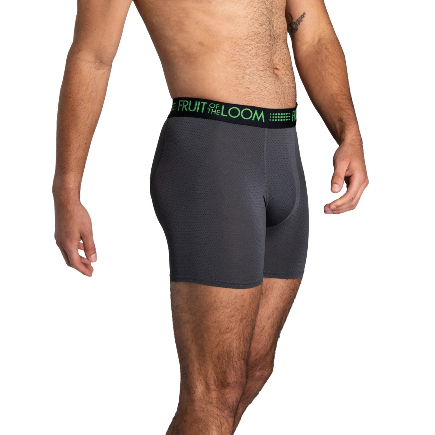 slide 3 of 4, Fruit of the Loom 3 Pack Breathable Micro-Mesh Boxer Briefs - Size XXL, 3 ct