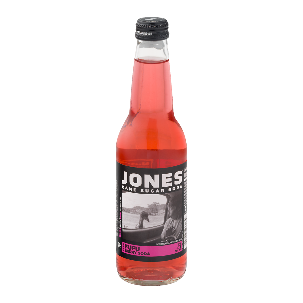 slide 1 of 1, Jones Fufu Berry Soda - 12 fl oz, 12 fl oz