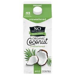 So Delicious Coconut Milk Unsweetend Org