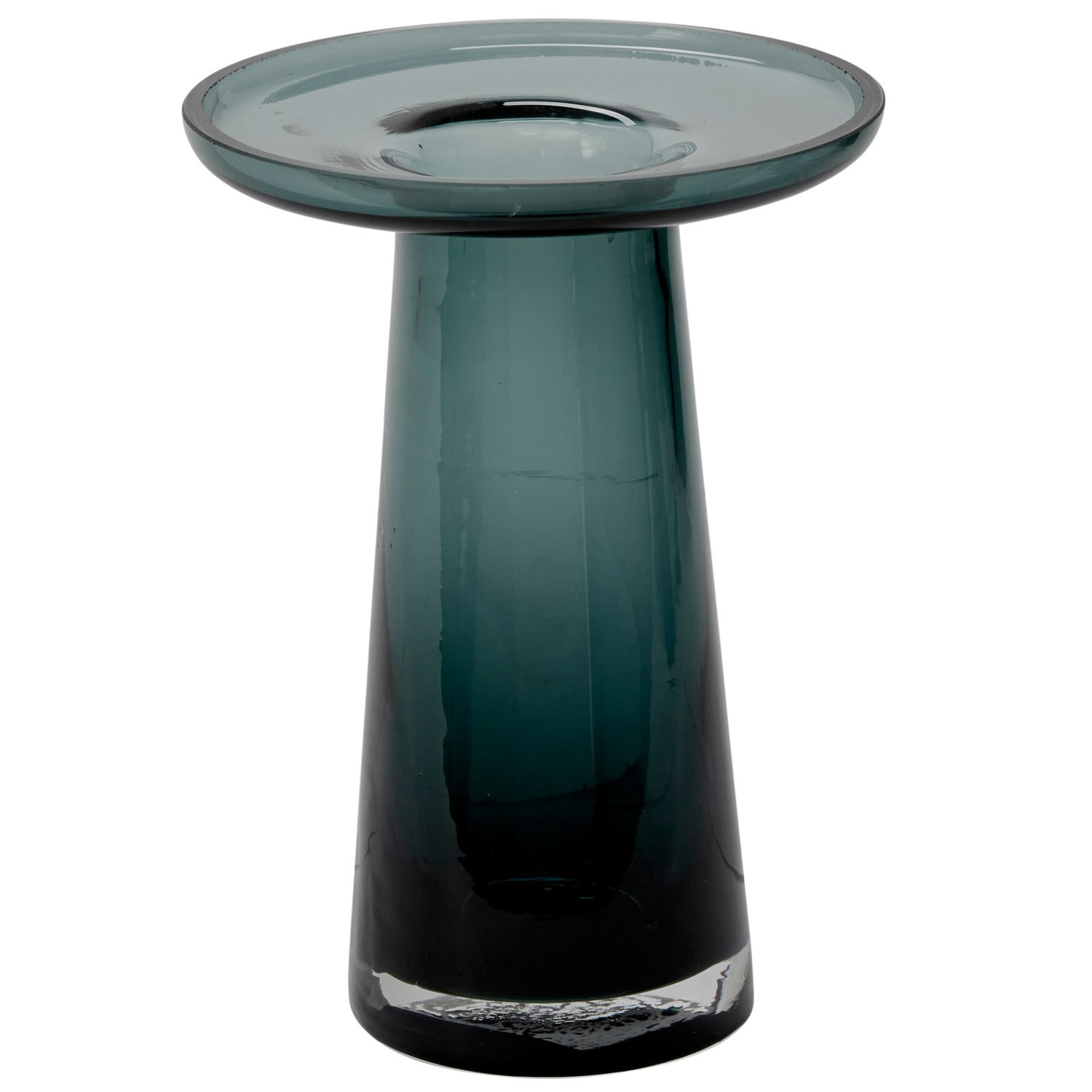 slide 1 of 1, Accent Decor Overlook Vase - Dark Green, 6 in x 8 in