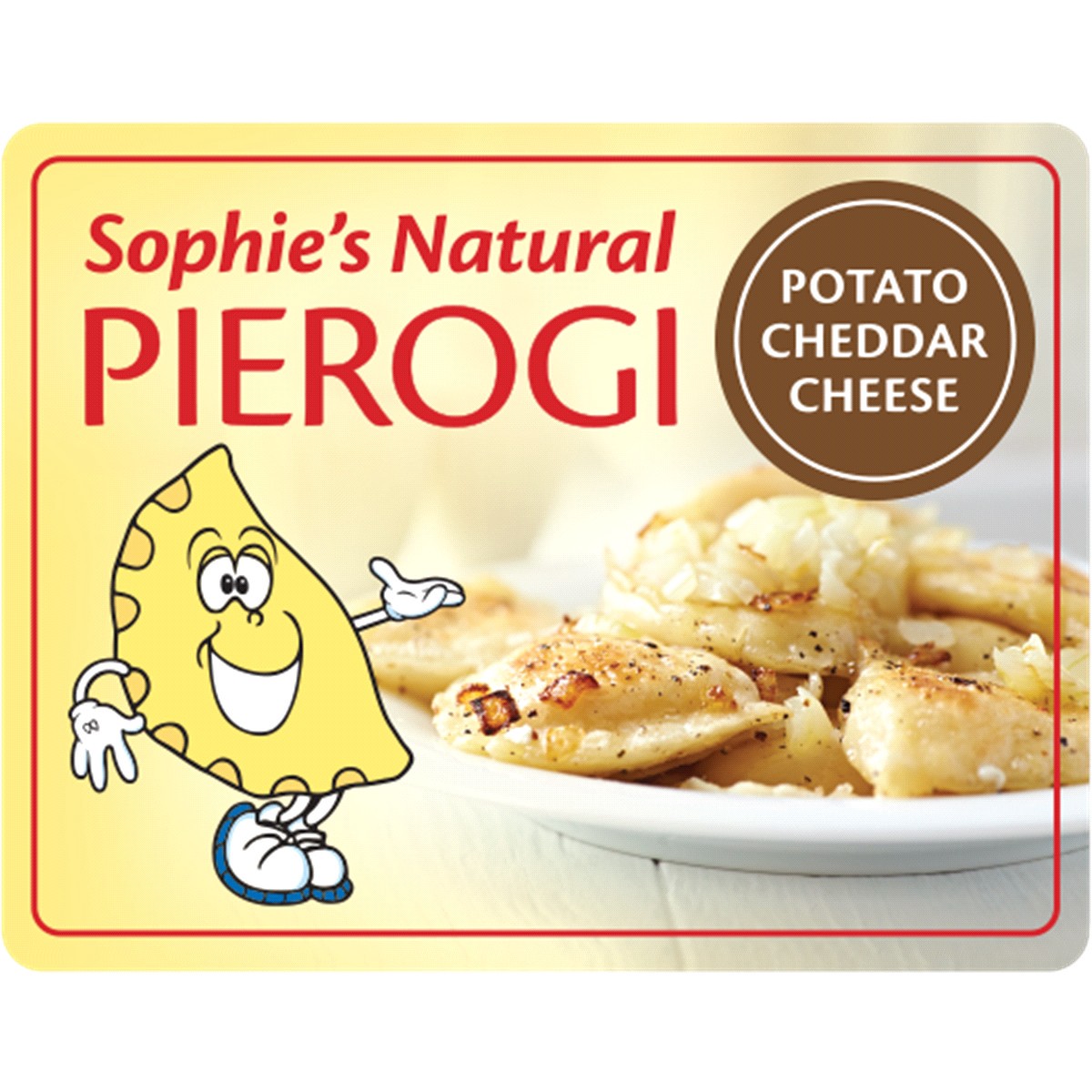 slide 1 of 1, Sophie's Natural Potato Cheddar Cheese Pierogi, 16 oz