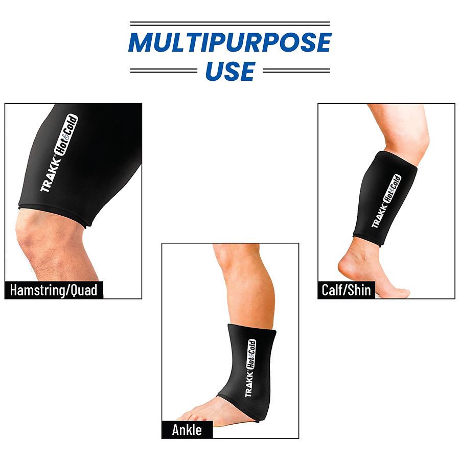 slide 4 of 4, Trakk Hot & Cold Knee Sleeve, 1 ct