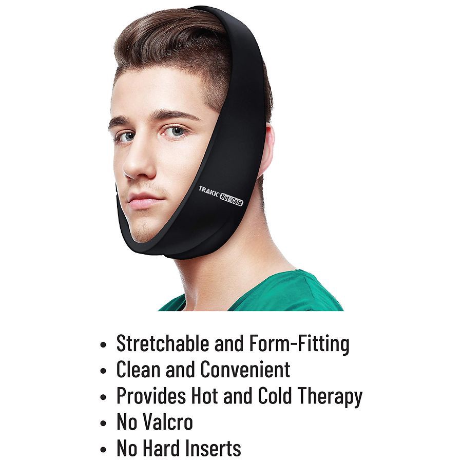 slide 4 of 5, Trakk Teeth Hot & Cold Pack Head Wrap 1 ea, 1 ct