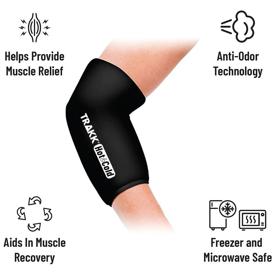 slide 5 of 5, Trakk Hot & Cold Elbow & Arm Compression 1 ea, 1 ct