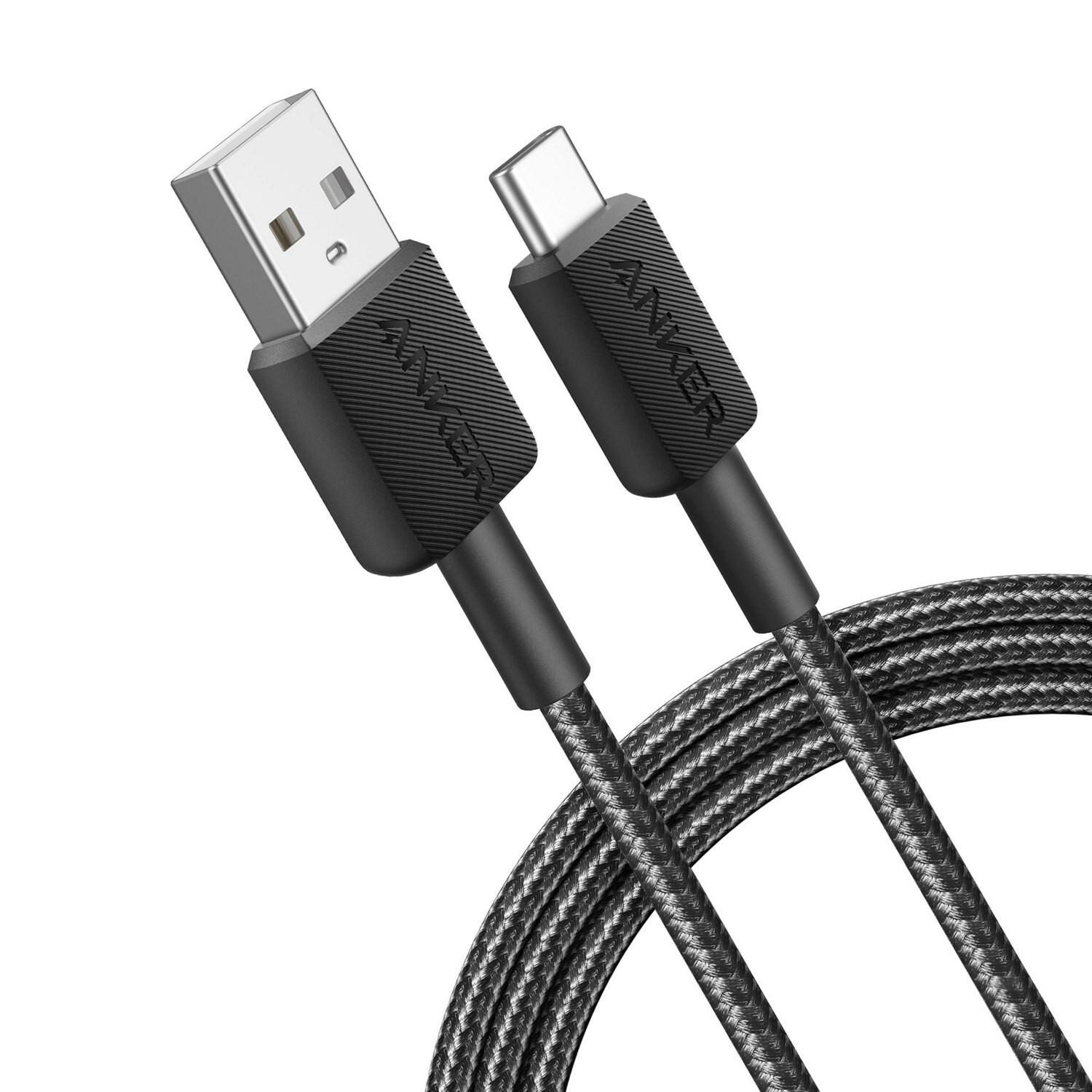 slide 2 of 6, CVS Anker 322 Usb-A To Usb-C Cable (6ft Braided) Special, 1 ct