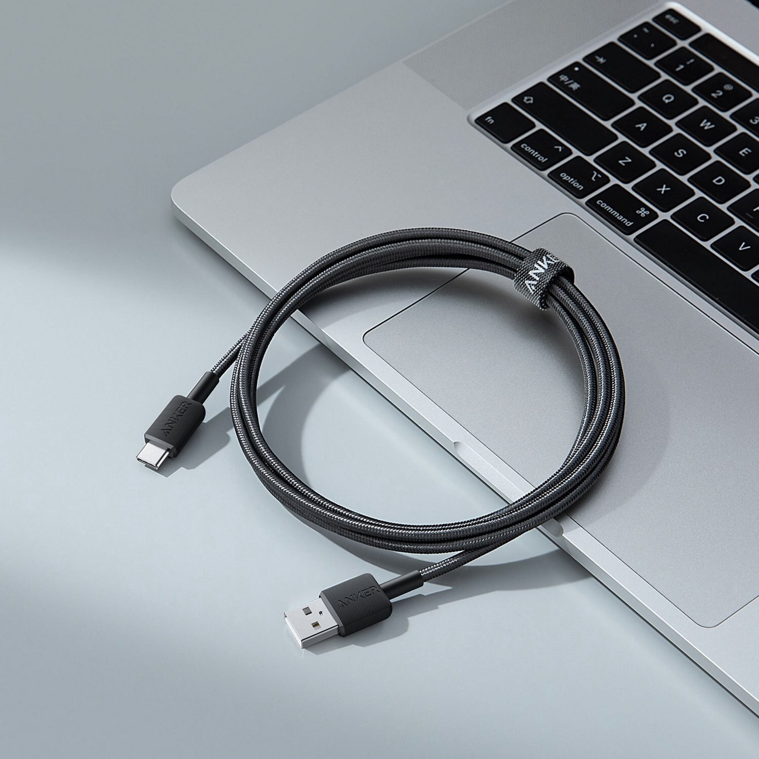 slide 3 of 6, CVS Anker 322 Usb-A To Usb-C Cable (6ft Braided) Special, 1 ct