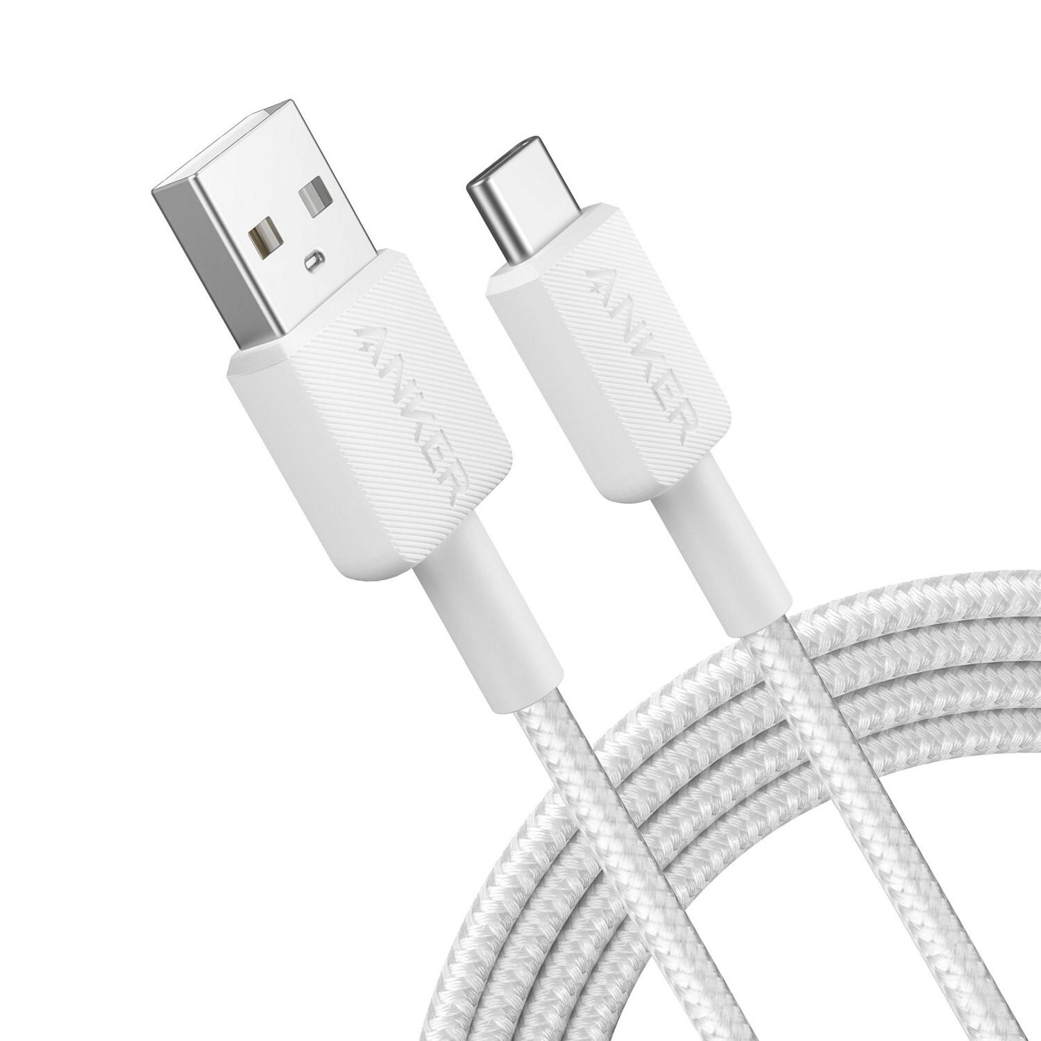slide 4 of 6, CVS Anker 322 Usb-A To Usb-C Cable (6ft Braided), 1 ct
