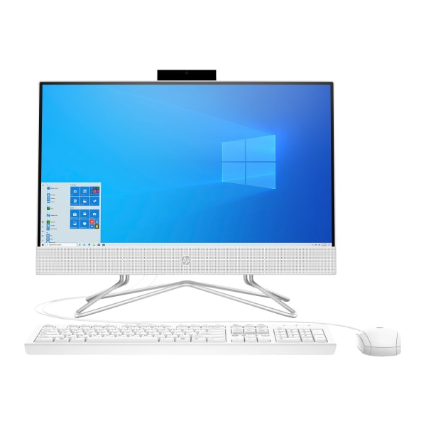 slide 3 of 7, Hp 22-Dd0010 All-In-One Desktop Pc, 21.5'' Screen, Amd Athlon Silver, 4Gb Memory, 256Gb Solid State Drive, Windows 10 Home, 9Ed50Aa#Aba, 1 ct