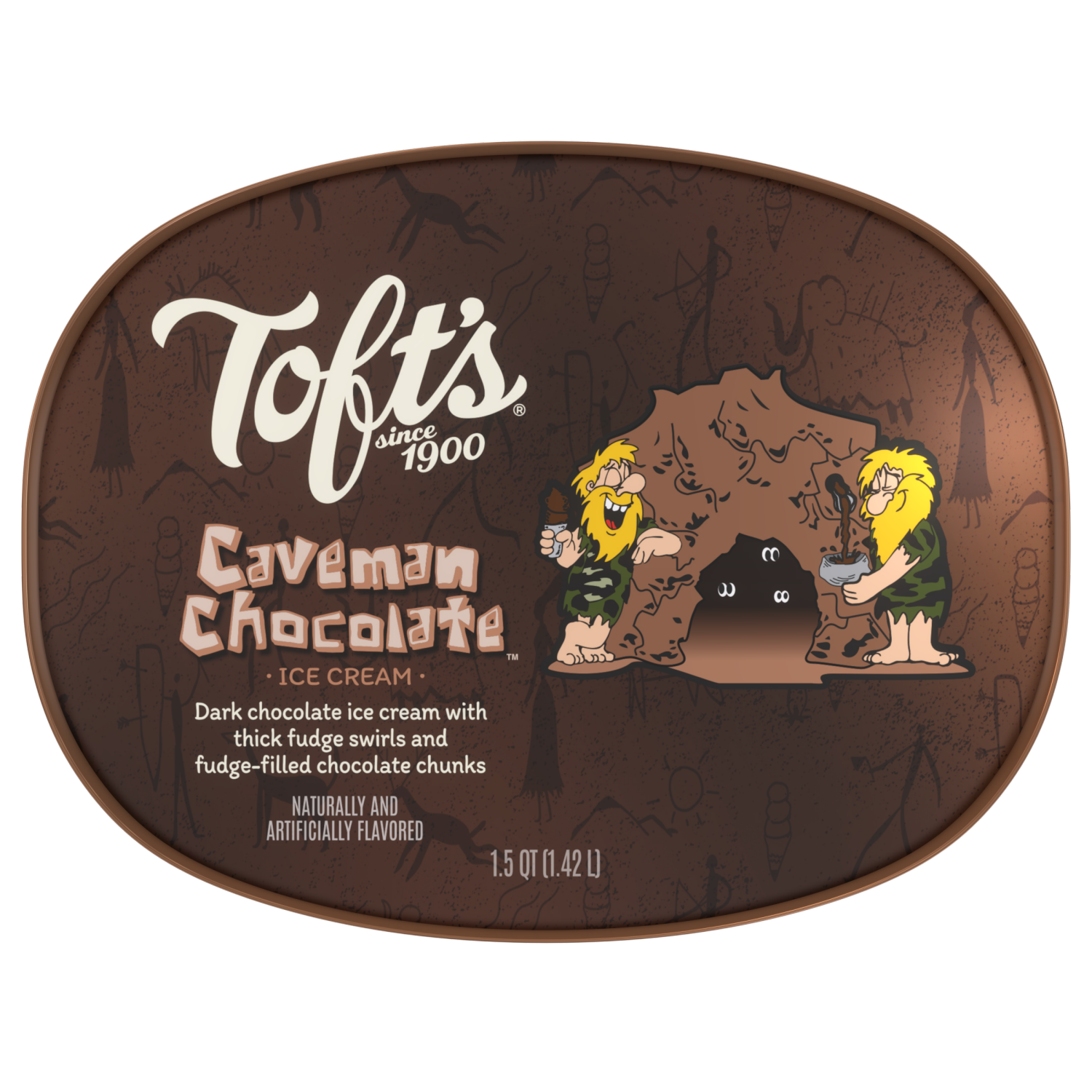 slide 4 of 4, Tofts Toft Caveman Chocolate, 48 oz