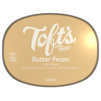 slide 11 of 13, Tofts Toft's Ice Cream, Butter Pecan, 64 oz