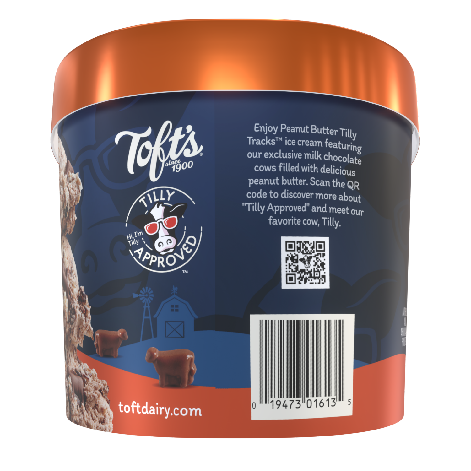 slide 2 of 4, Tofts Peanut Butter Tilly Tracks, 48 oz