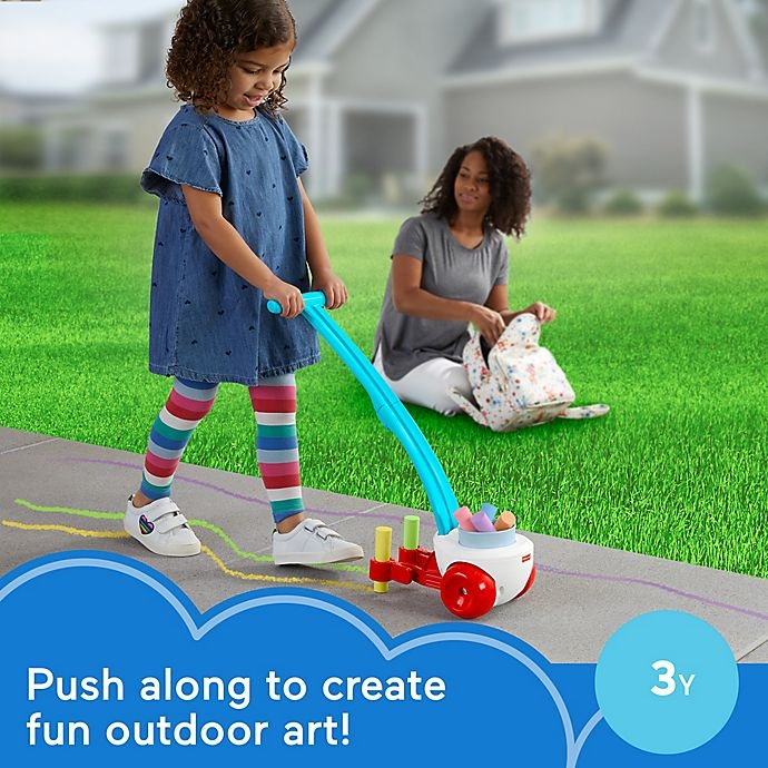 slide 8 of 8, Fisher Price Fisher-Price Chalk'n Walk Set - Blue/Grey, 7 ct