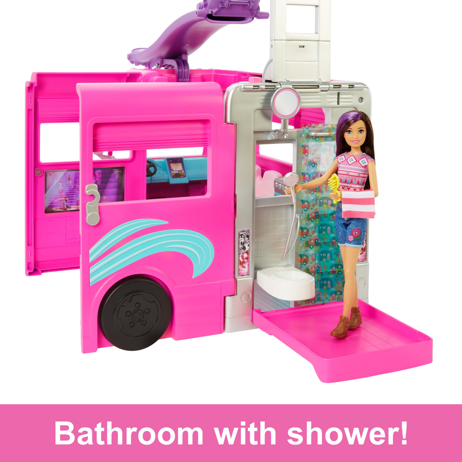 slide 5 of 8, Mattel Barbie Dream Camper Vehicle Playset, 1 ct