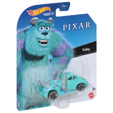 slide 1 of 1, Hot Wheels Character Cars, Sulley, Pixar, 1 ct