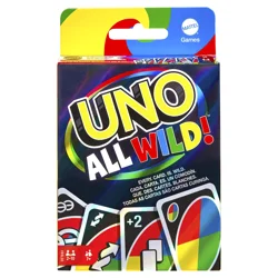 Mattel All Wild UNO Card Game 1 ea