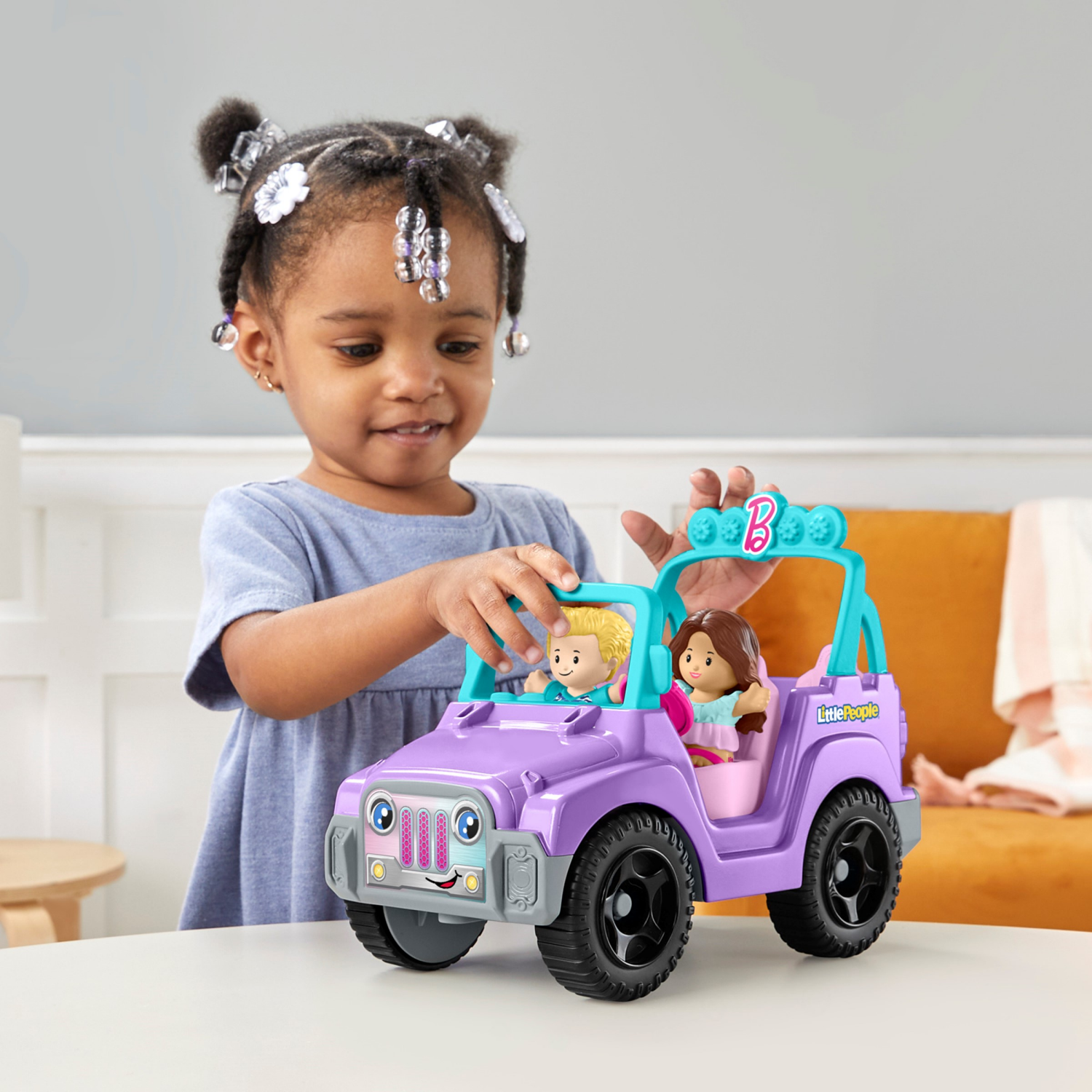 slide 4 of 4, Fisher-Price Barbie Beach Cruiser by Little People, 1 ct