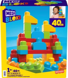 Mega 1+ 40 Pieces Blocks 40 1 ea