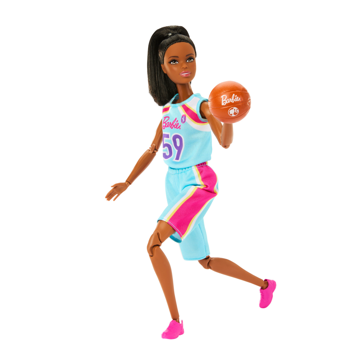 slide 9 of 17, Barbie 12.7" Articulated Basketball Sports Doll, 1 ct