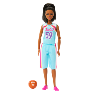slide 11 of 17, Barbie 12.7" Articulated Basketball Sports Doll, 1 ct