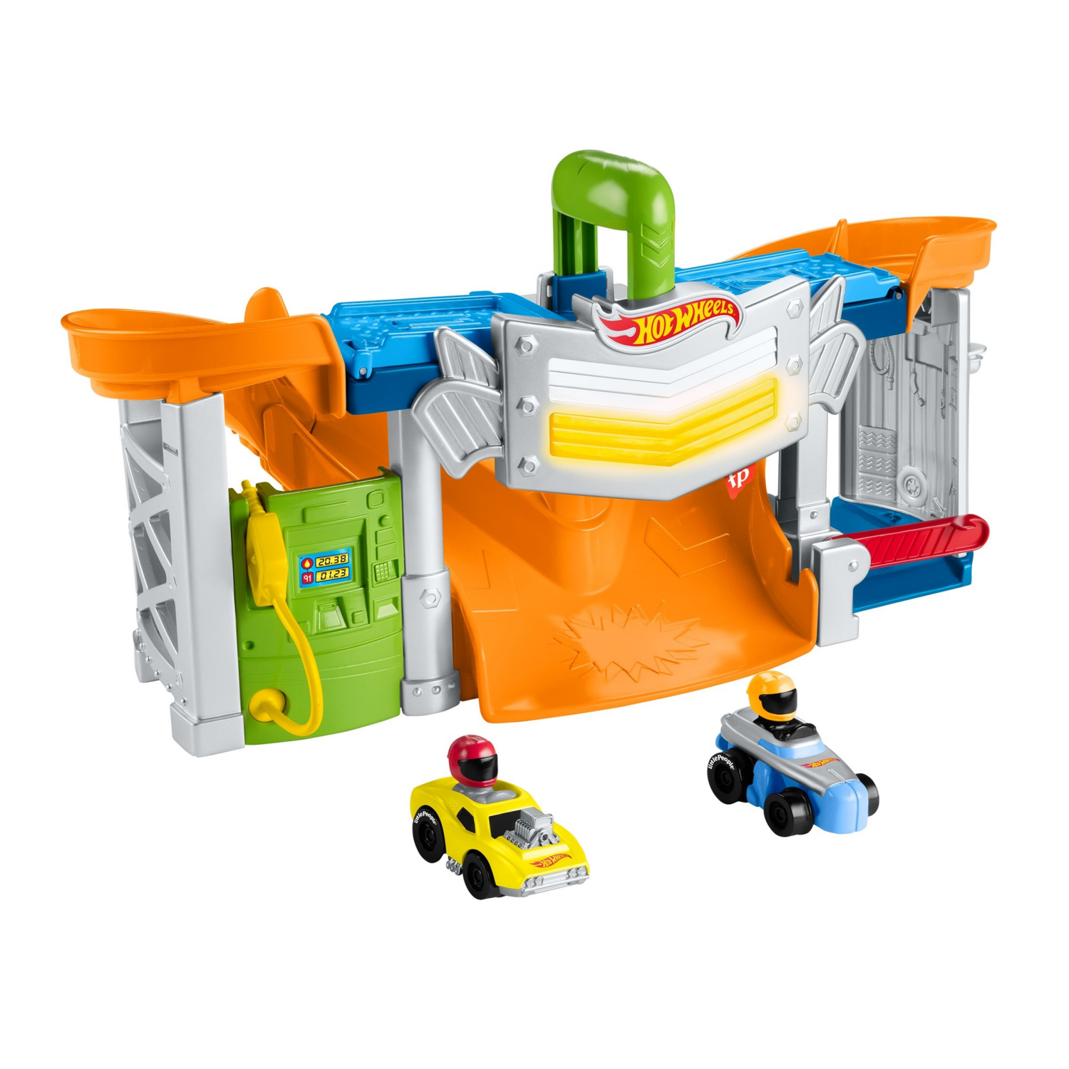 slide 2 of 4, Fisher-Price Hot Wheels Race And Go Trackset, MED