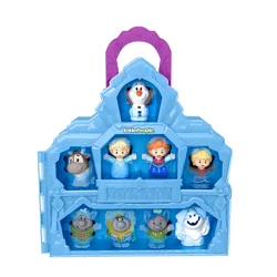 Fisher-Price Little People Disney Frozen Carry Along Castle Case