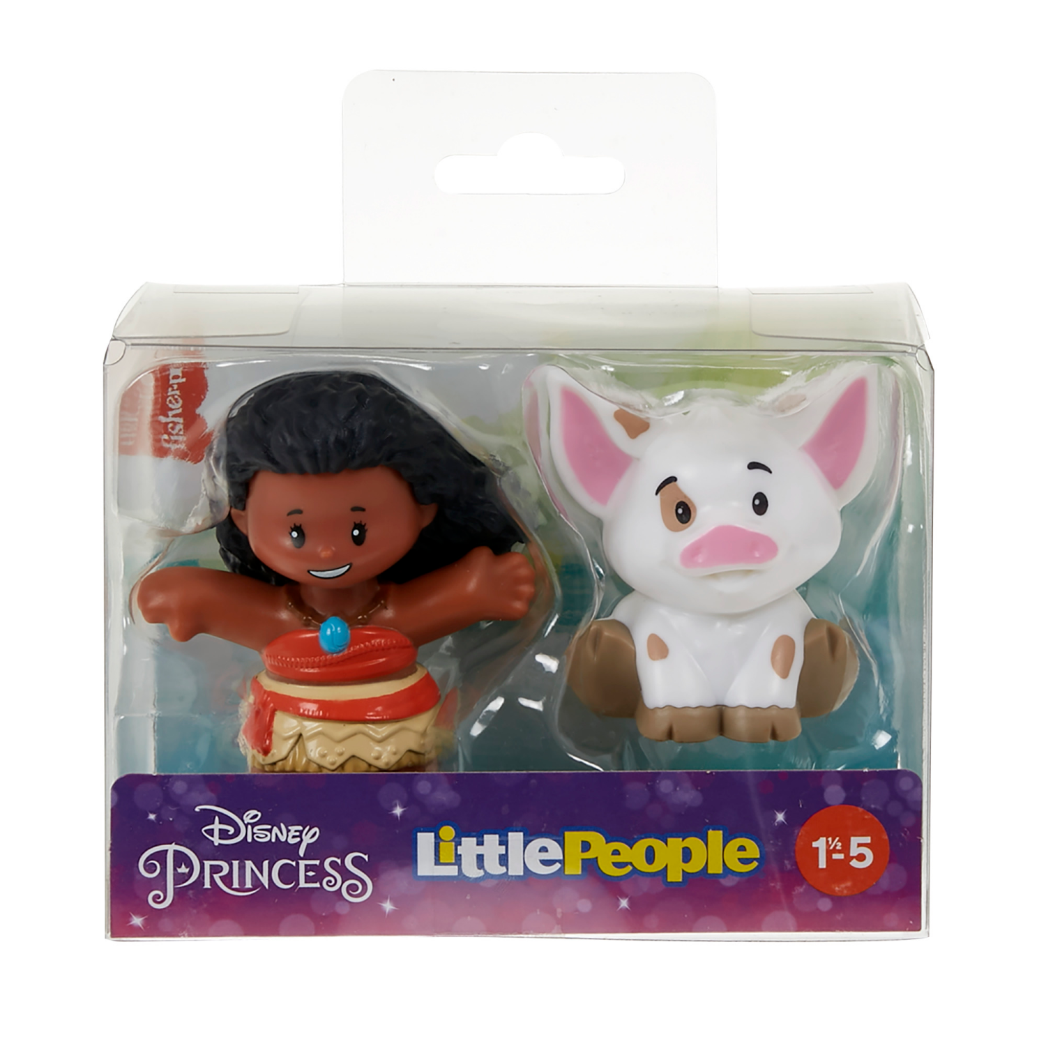 slide 5 of 6, Fisher-Price Little People Disney Princess Figures Assortment, 2 ct