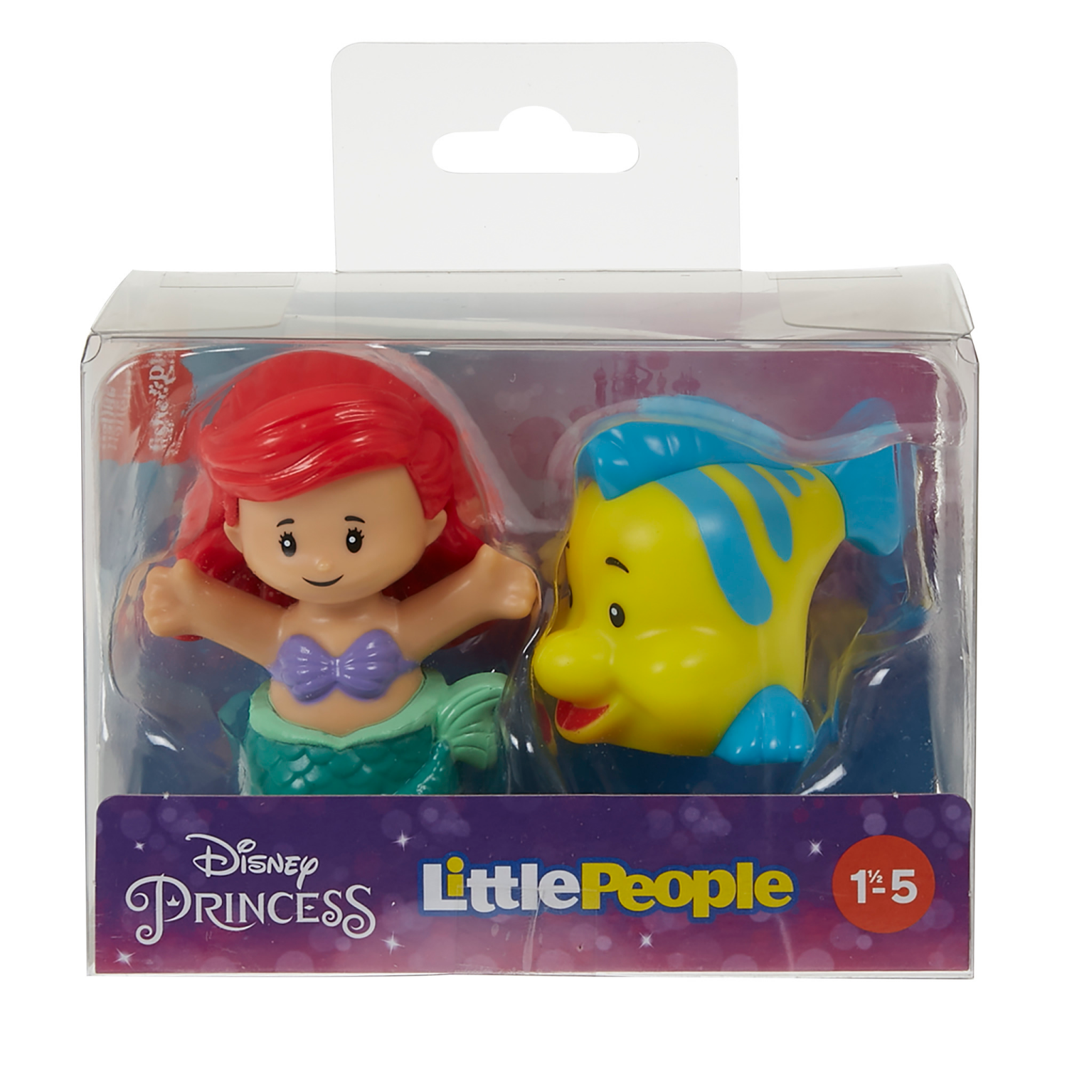 slide 6 of 6, Fisher-Price Little People Disney Princess Figures Assortment, 2 ct