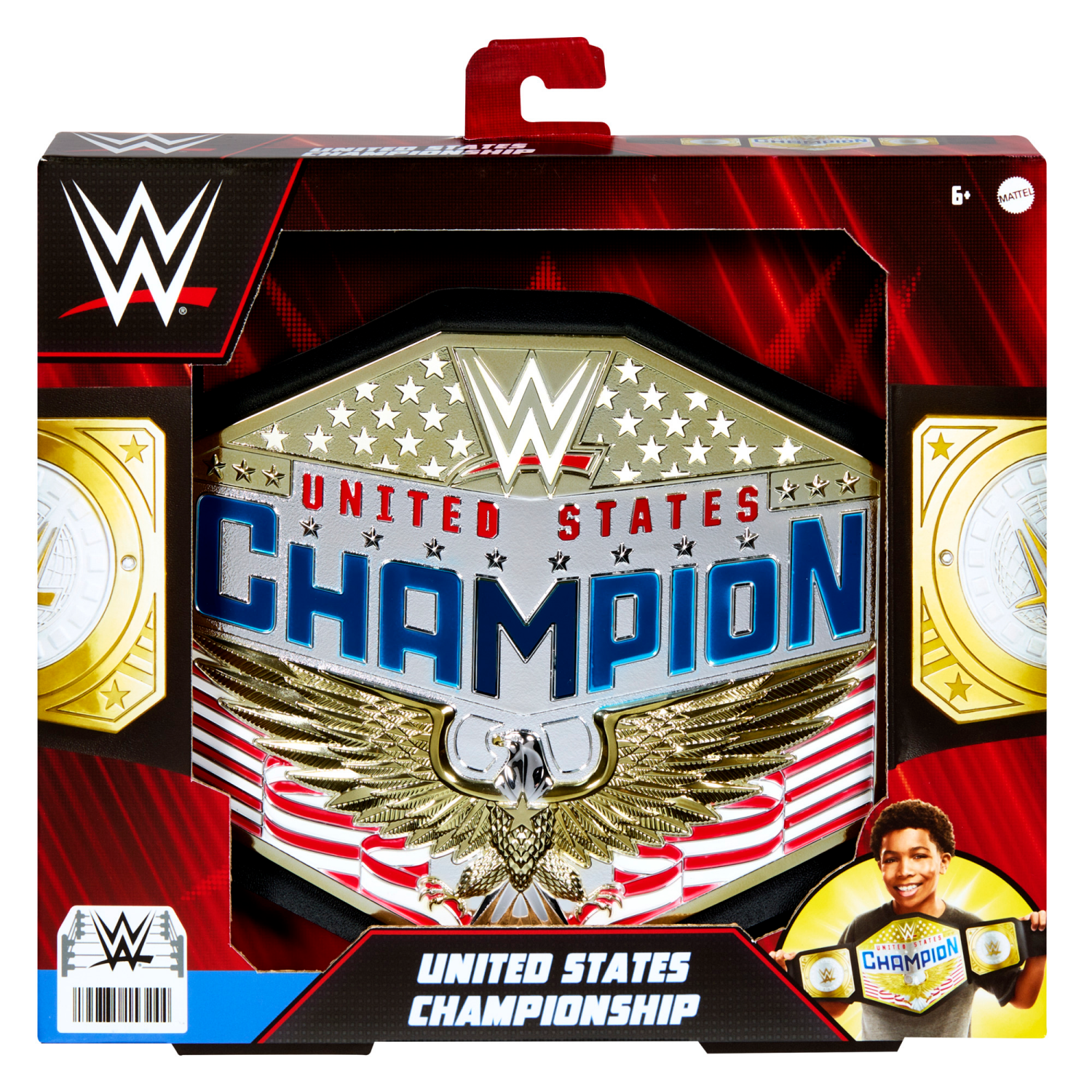 slide 2 of 6, WWE Live Action Championship Title Assortment, 1 ct