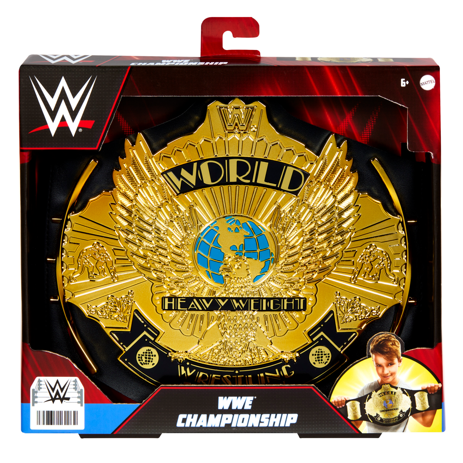 slide 1 of 6, WWE Live Action Championship Title Assortment, 1 ct