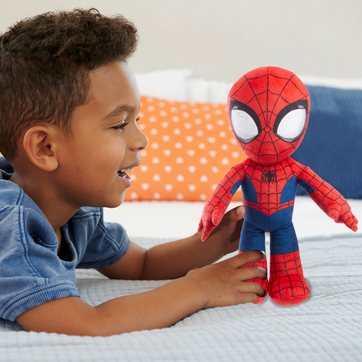 slide 3 of 6, Marvel Feature Plush Talker Spider Man, 1 ct