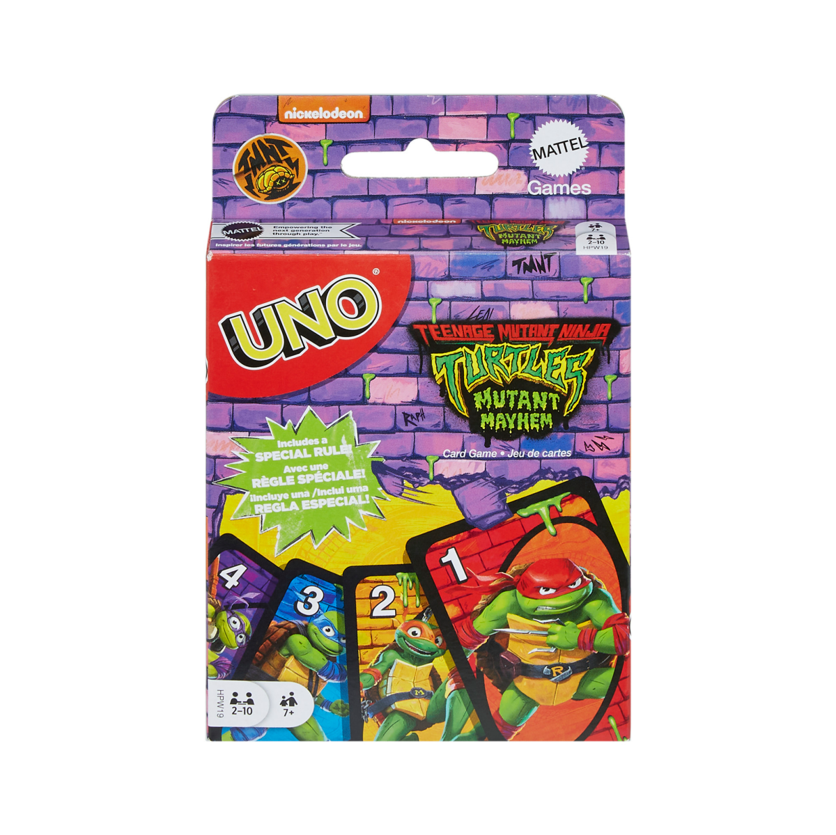 slide 1 of 3, UNO Teenage Mutant Ninja Turtles Mutant Mayhem, 1 ct
