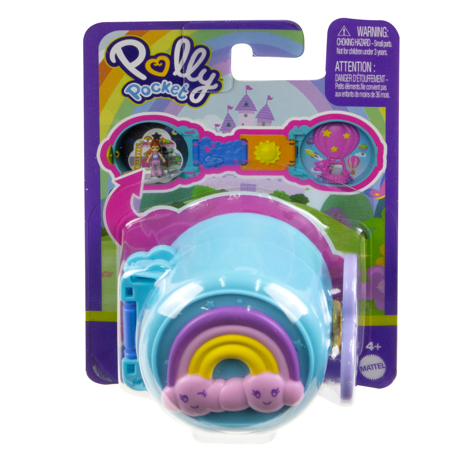 slide 1 of 8, MATTEL GAMES Polly Pocket Tiny Core Compact Assortment, 1 ct