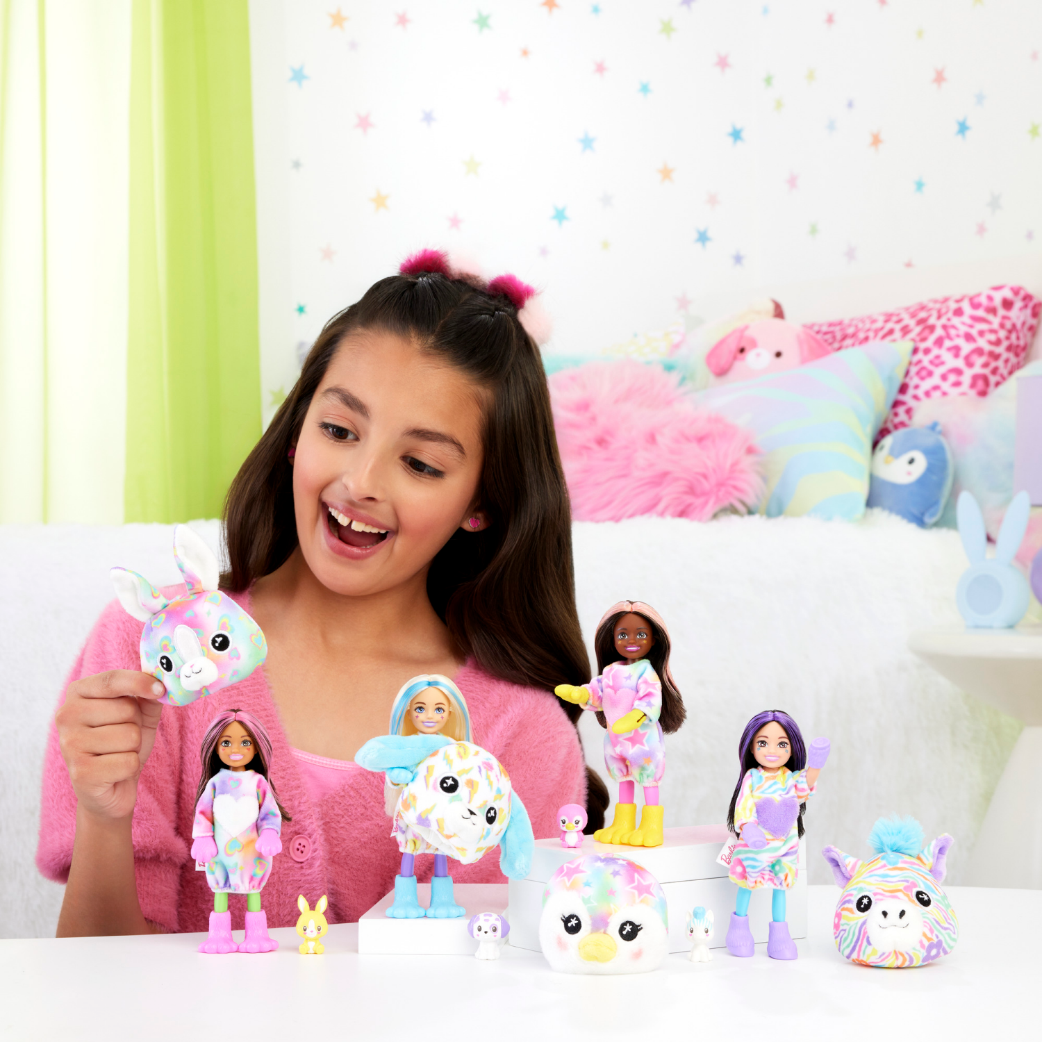 slide 7 of 8, Barbie Cutie Reveal Jungle Series Doll, 1 ct