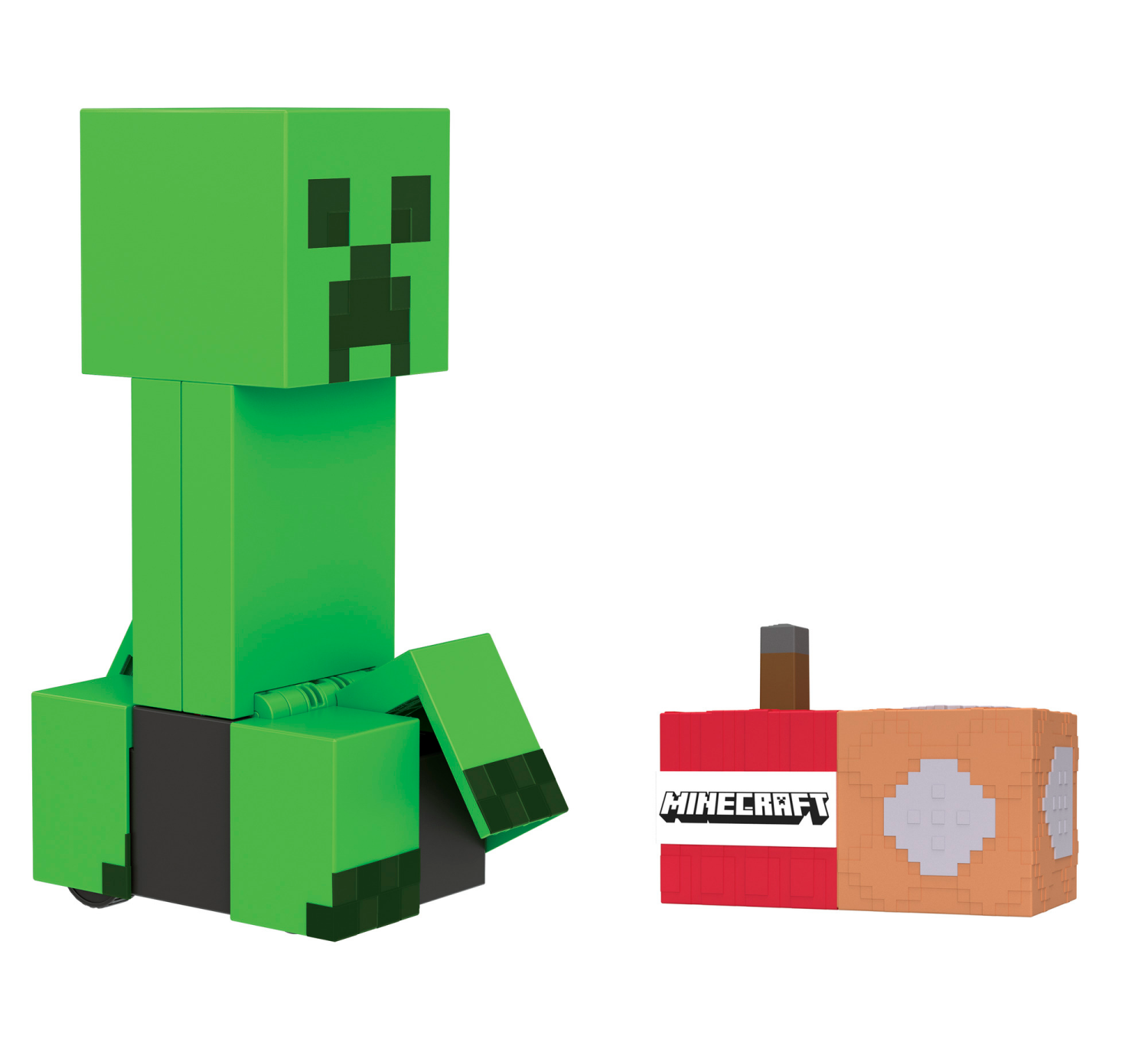 slide 2 of 6, Minecraft Exploding Creeper RC Vehicle, 1 ct