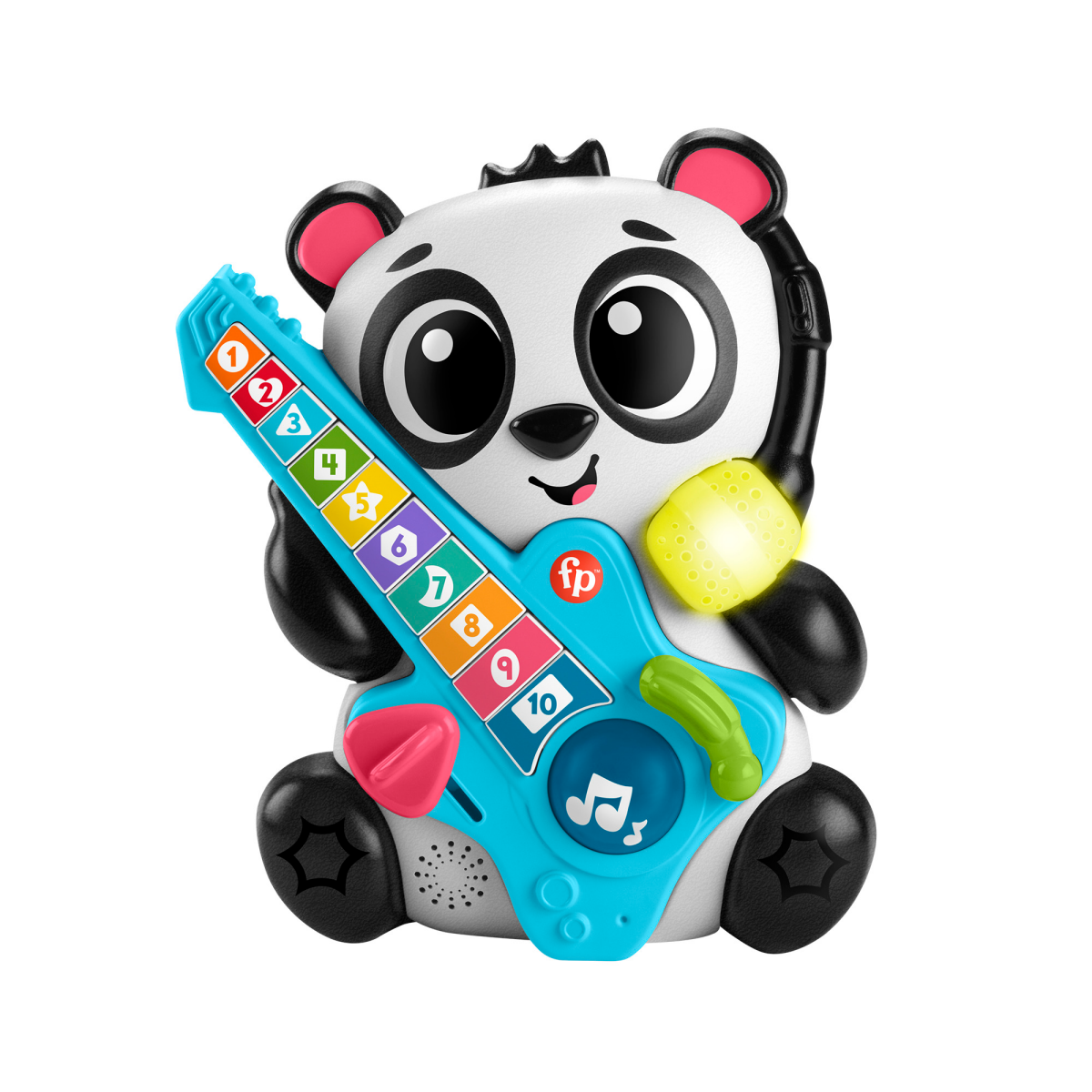 slide 2 of 4, Fisher Price® Link Squad Jam Count Panda, 1 ct