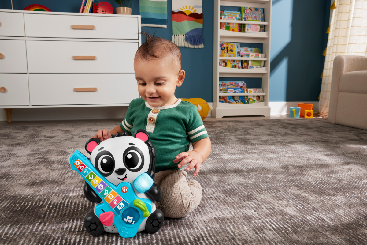 slide 3 of 4, Fisher Price® Link Squad Jam Count Panda, 1 ct
