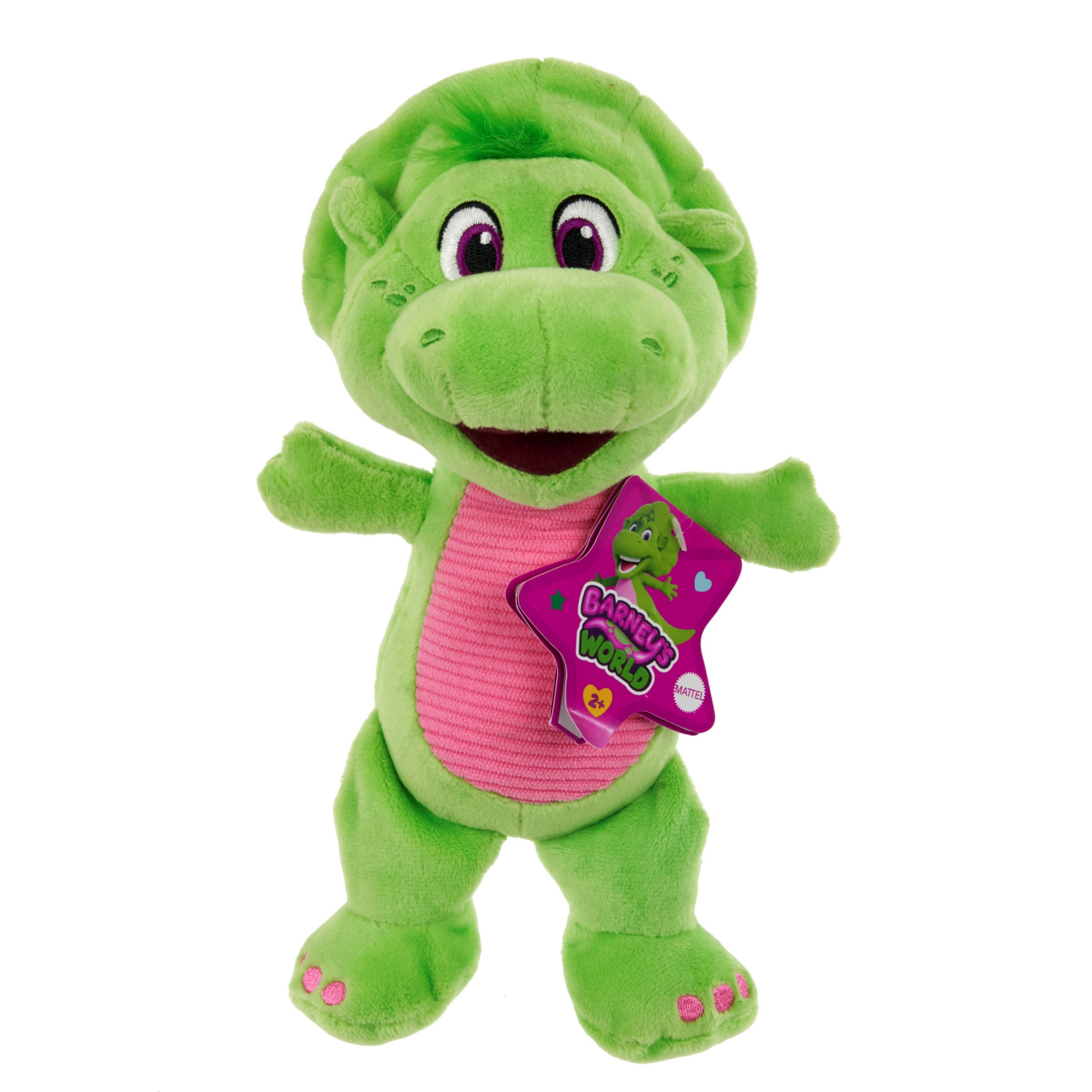 slide 3 of 5, Fisher-Price FP Barney Plush Assortment, 1 ct