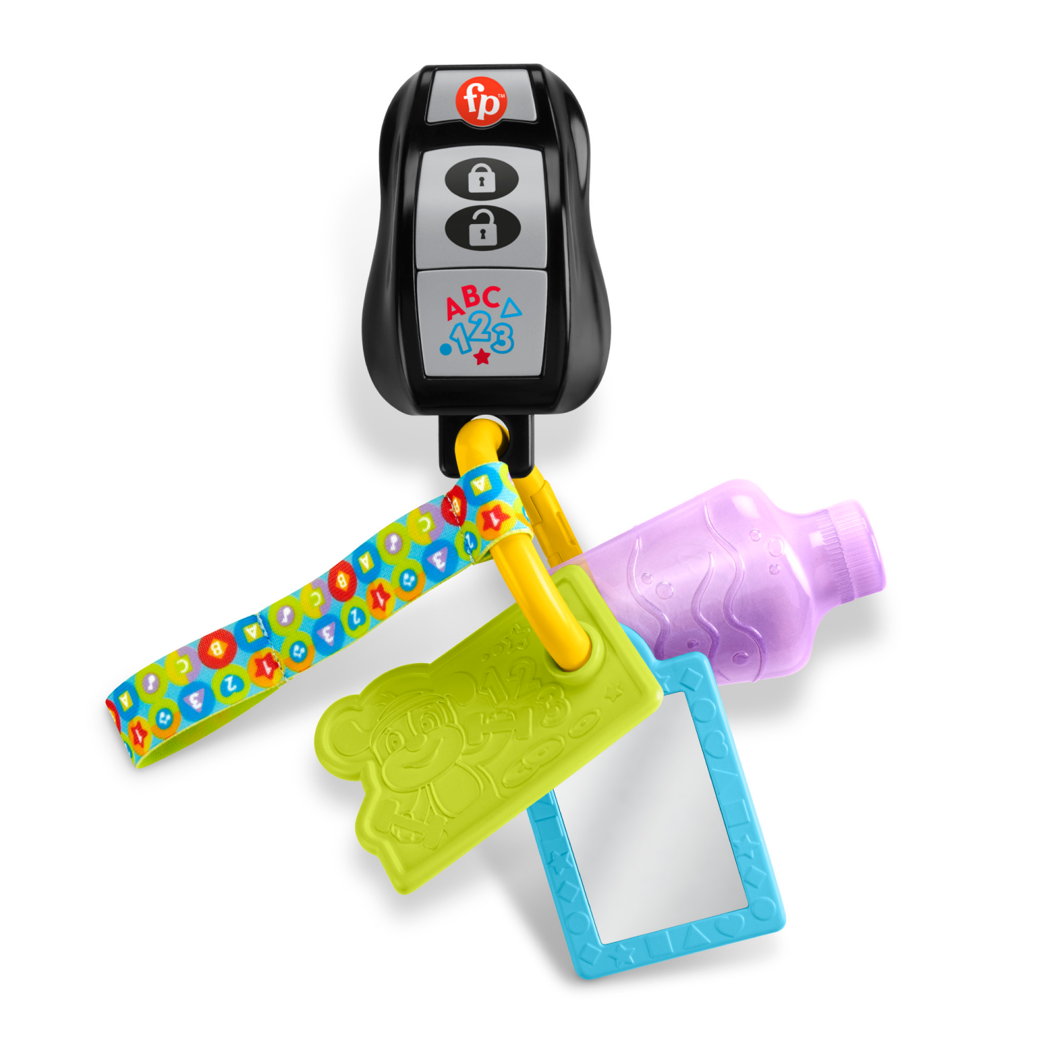 slide 1 of 5, Fisher-Price Laugh & Learn Play & Go Activity Keys, 1 ct
