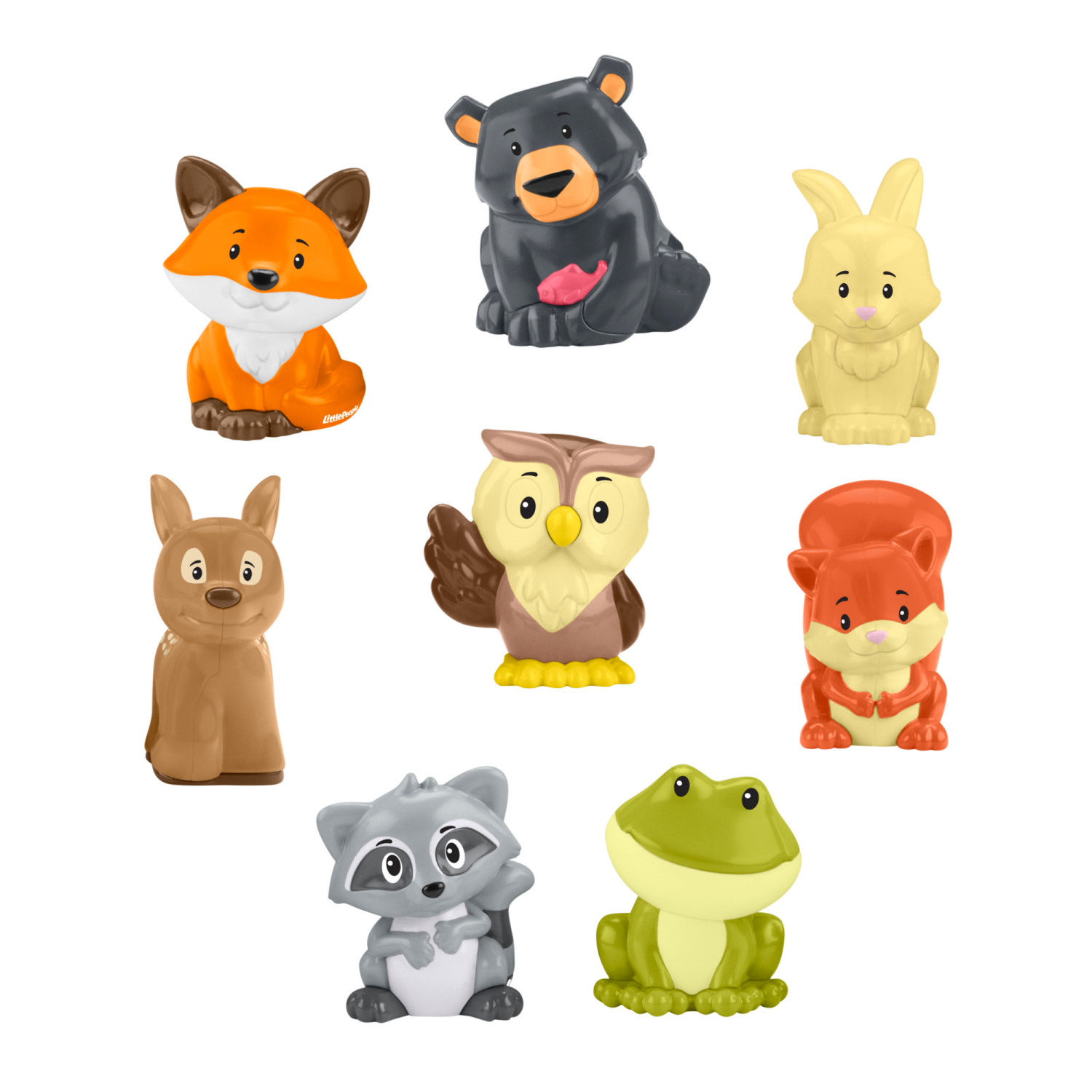 slide 3 of 5, Fisher Price® Little People Forest Friends Carry Case, 1 ct